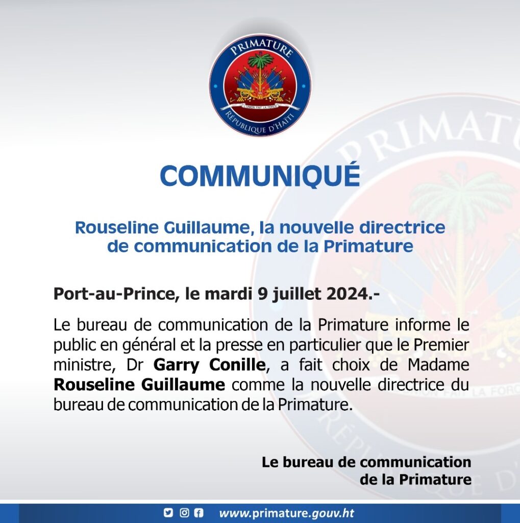 Rouseline Guillaume La Nouvelle Directrice De Communication De La